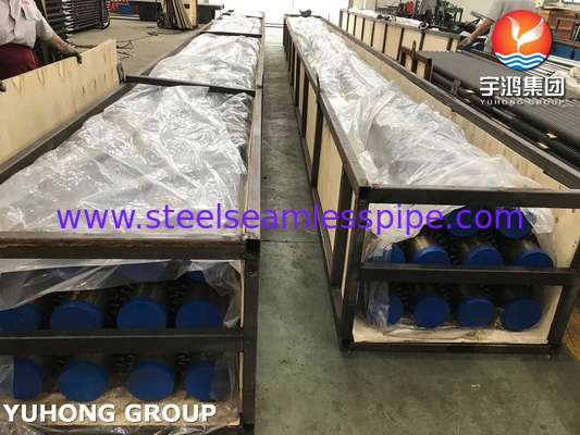 ASTM A213 T9 legeringsstaal met gepoefde vinnenpijp 13Cr stud radiant spoel