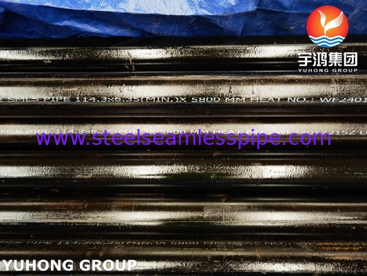 ASTM A335 P22 Zwarte verf Alloy Steel Seamless Pipe 2.25Cr-1Mo