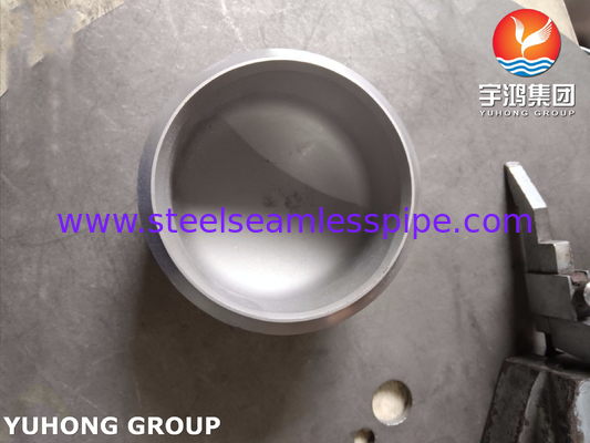 ASTM A815 SAF2507 / UNS S32750 Super duplex stalen kap B16.9 BW pijpfitting