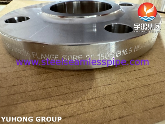 ASTM B564 UNS N10276 Slip On Flange met nikkellegering / Hastelloy C276 SORF Flange