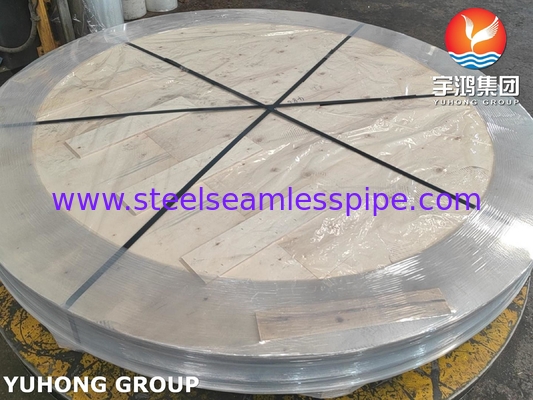 ASME SA516 Klasse 70N Carbon Steel Disc Gesmeed Circular Plate voor drukvat