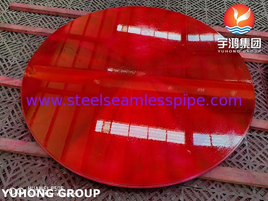 ASME SA516 Klasse 70N Carbon Steel Disc Gesmeed Circular Plate voor drukvat