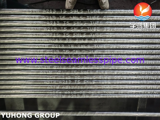 Naadloze buizen van legeringsstaal UNS K41545 Chrome Moly SA213 T5 Naadloze ketelbuizen