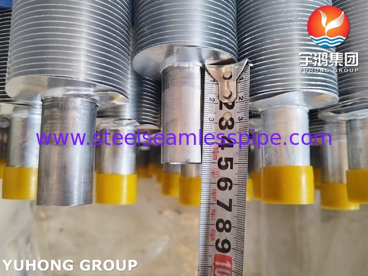 ASME A179 Carbon Steel Fin Tube Wound Type L Voor airconditioning