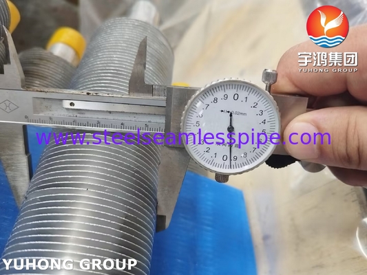 ASME A179 Carbon Steel Fin Tube Wound Type L Voor airconditioning