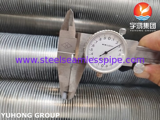 ASME A179 Carbon Steel Fin Tube Wound Type L Voor airconditioning