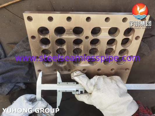 ASTM B177 C70600 Square Tubesheet Ultimate Heat Exchanger Component