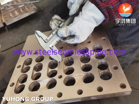 ASTM B177 C70600 Square Tubesheet Ultimate Heat Exchanger Component