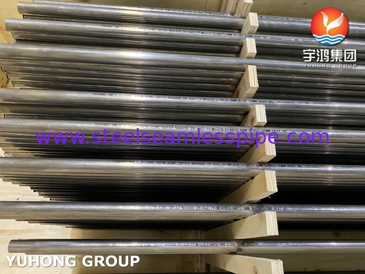 ASME SB163 UNS N04400 Nickel-koper legering warmtewisselaarbuis Monel 400 U-buis