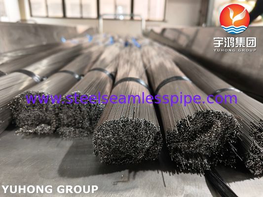 SUS304 Helder gegalveerde capillaire buizen van roestvrij staal voor medische instrumenten ISO9626