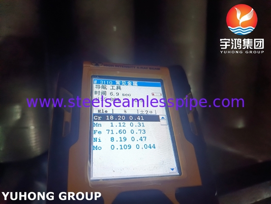 TP304H HFW Fin Tube Serrated Type ASTM A312 voor HRSG warmteherstel stoom systeem