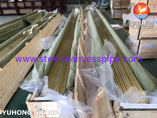 ASTM B111 / ASME SB111 C44300 Koperen buis voor toepassing in condensatorwarmtewisselaars