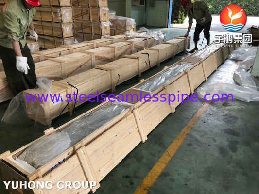 ASTM B111 / ASME SB111 C44300 Koperen buis voor toepassing in condensatorwarmtewisselaars