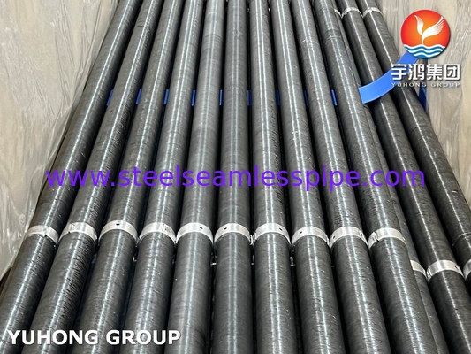 ASTM A179 Carbon Steel Fin Tube Aluminium G Fin Type Voor Droge Koeltoren