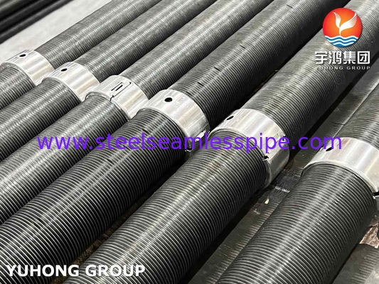 ASTM A179 Carbon Steel Fin Tube Aluminium G Fin Type Voor Droge Koeltoren