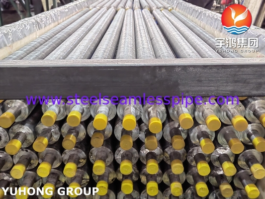 Carbon Steel Fin Tube ASME SA179 met Aluminium Fin Strip 1060 Hoge thermische prestaties Voor luchtkoeler