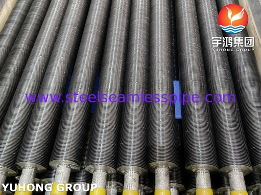Carbon Steel Fin Tube ASME SA179 met Aluminium Fin Strip 1060 Hoge thermische prestaties Voor luchtkoeler