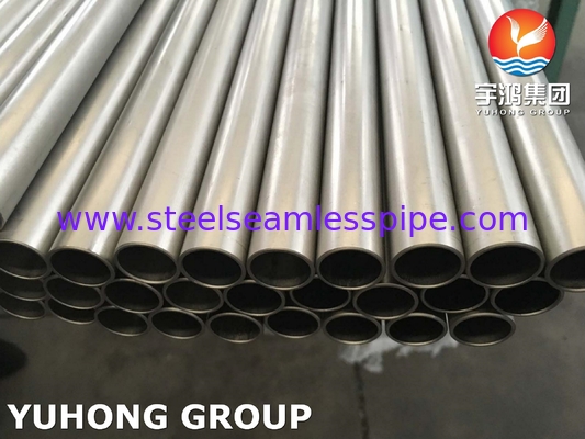 ASME SB338 Gr7 UNS R52400 buis van titanium-palladium voor condensatoren