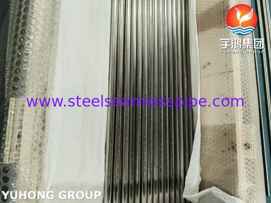 ASTM A249 / ASME SA249 TP304 Roestvrij staal gelast buis Warmtewisselaar buis