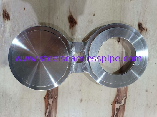 ASTM A182 F53 Super Duplex Staal Spectacle Figuur Acht Blind Flange B16.48