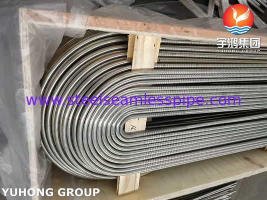 ASTM A213 TP304 304L roestvrijstalen golfbuis U Bend Heat Exchanger Tube