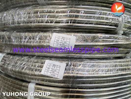 ASTM A269 TP316L Naadloos buisje van roestvrij staal spoel NACE MR0175 Naleving