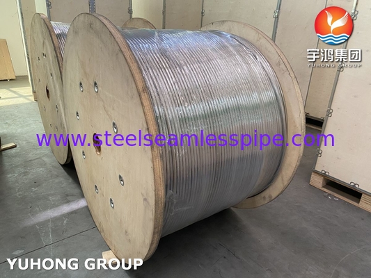 ASTM A269 TP316L Naadloos buisje van roestvrij staal spoel NACE MR0175 Naleving