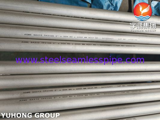 ASTM A312 TP310S naadloos buisje van roestvrij staal voor olie- en gas