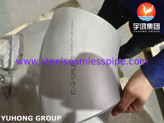 ASTM B366 UNS N10276 / Hastelloy C276 Elbow Hastelloy Steel Buttweld Fitting