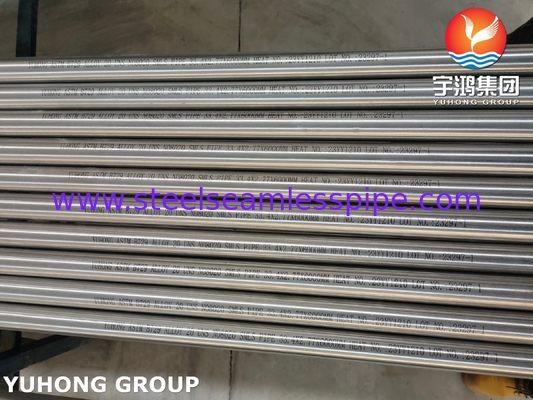 ASTM B729 legering 20 / UNS N08020 / 2.4660 naadloos nikkel legeringspijp