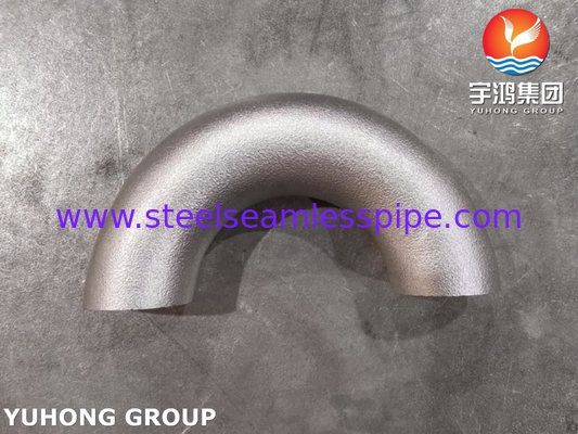 ASTM A403 WP321 Roestvrij staal 180° Elbow, ASME B16.9 Buttweld Pipe Fitting