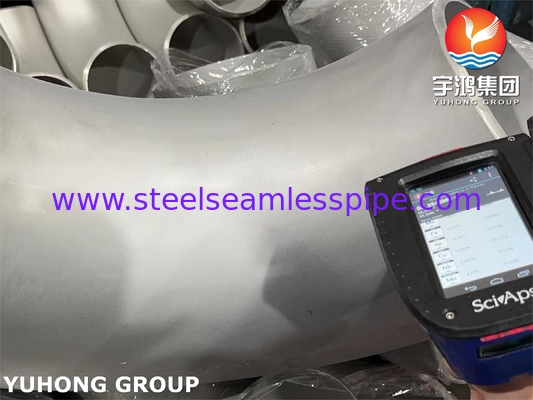 ASTM A403 WPS31254 Duplex roestvrij staal 254SMO Fittings 90 graden LR Elbow