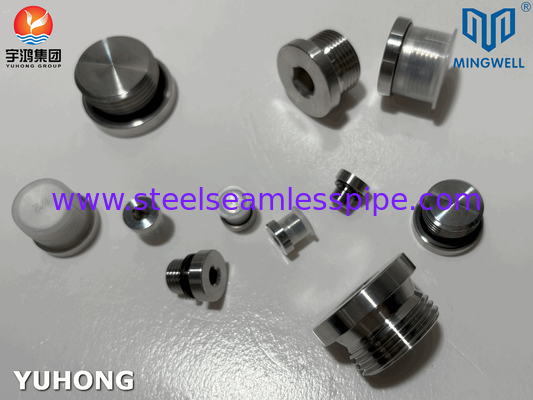 Gesmeed 316L Hydraulisch roestvrij staal aansluiting stekker man en vrouw met JIS B8363 standaard