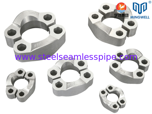 Stainless Steel Flange Fitting SAE Split Flange Clamp SS316L Hydraulisch vormen