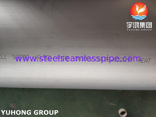 ASTM A928 CL.1 Superduplex gespannen stalen buizen S32750 S32205 S31254