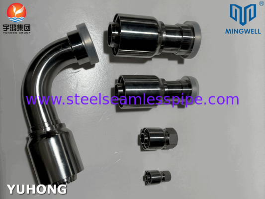 Stainless Steel Hose Coupling Grade 316L Hydraulisch vormen