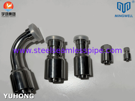 Stainless Steel Hose Coupling Grade 316L Hydraulisch vormen