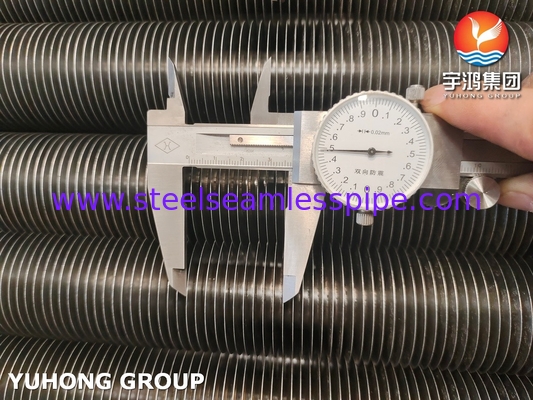 ASME SA179 Aluminium 1060 ingebouwde vinnenbuis G-type vinnen voor condensator, koelsysteem
