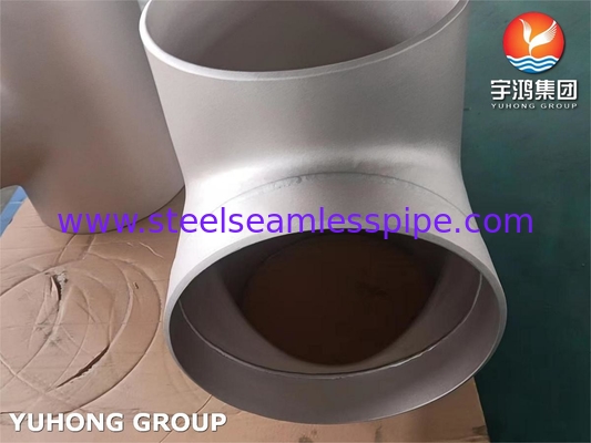 ASTM B466 C70600 Koperen Nickel Alloy Pipe Fitting, Buttweld CuNi 90/10 Equal Tee