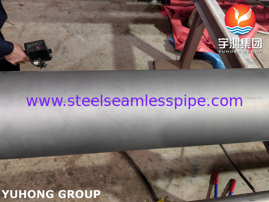 ASTM A790 UNS S31803 naadloos duplex staalpijp, gepekeld, geglooid