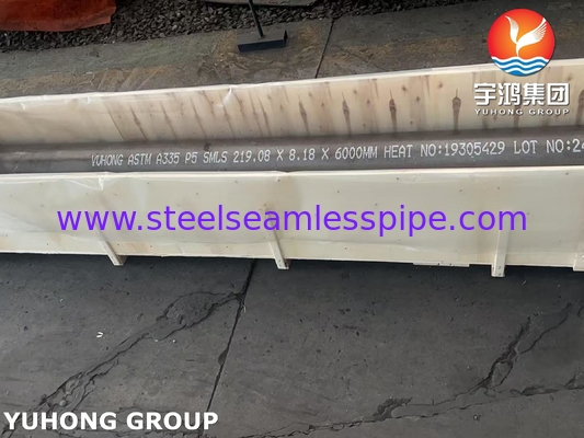 ASTM A335 / ASME SA335 P5 naadloze buis van legeringsstaal voor hoge temperatuur