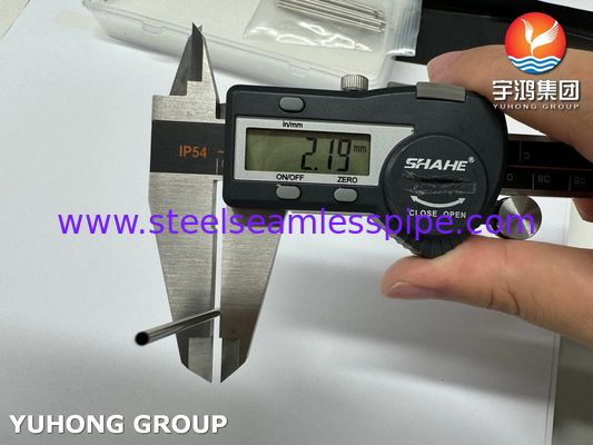 Roestvrij staal geborduurde naaldbuis met scherpe punt voor de kledingindustrie, 2,2 mm * 62 mm