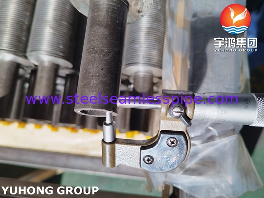 ASTM A213 T5 Fin Tube met ingebedde G-type voor corrosieve middelgrote hoge druktoepassingen