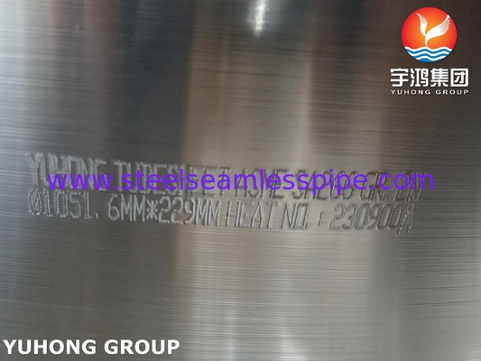 ASME SA266 Gr.2N Warmtewisselaar Tube Sheet