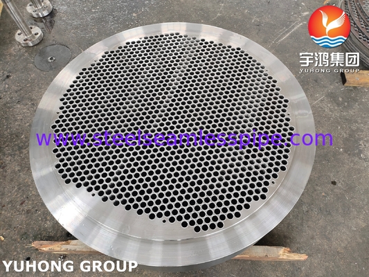 ASME SA266 Gr.2N Warmtewisselaar Tube Sheet