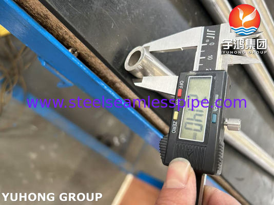 ASTM B163 N04400 naadloos buisje van legeringsstaal in condensator en warmtewisselaar