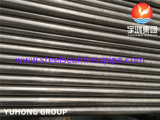 ASTM B167 Inconel 690 N06690 naadloos buisje voor stoomgenerator warmteoverdracht