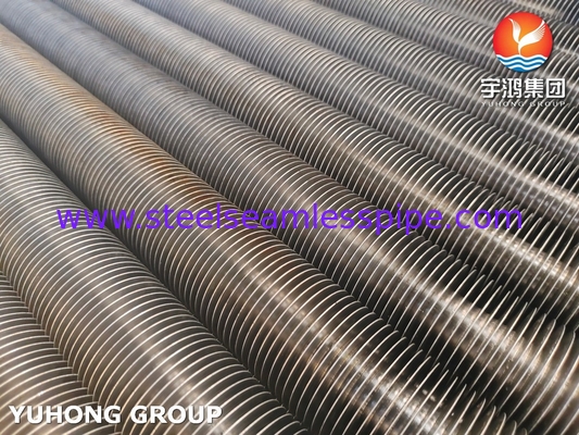 ASTM A179 Aluminium- en koolstofstaal-inbedekte vinnenbuis voor warmtewisselaar en koelsysteem