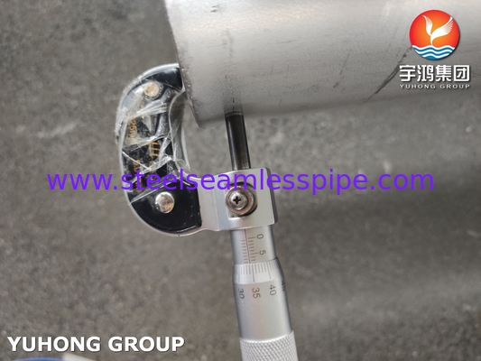 ASTM A928 S32750 Duplex Steel Welded Pipe voor de chemische en olie- en gasindustrie