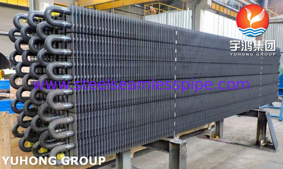 Carbon Steel H-type en Double H-type Fin Tube ASTM A179 / ASME SA179